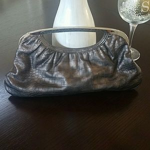 Express Gray Clutch